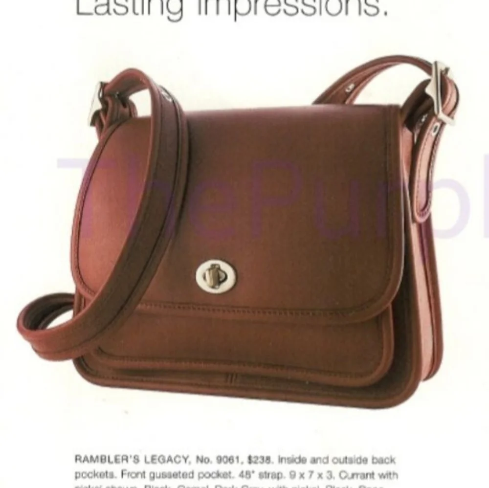 SOLD!!! Vintage Coach Rambler's Legacy #9061 - Picture 9 of 9